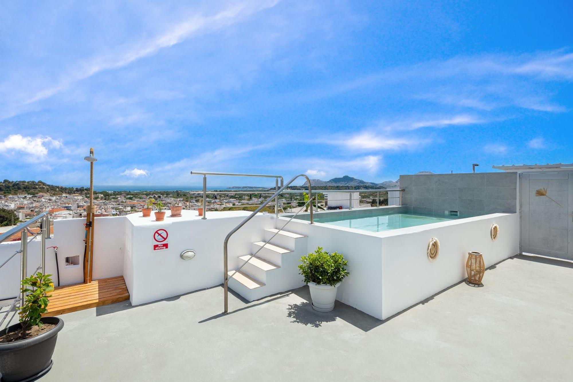 Afandou Panorama Apartment ภายนอก รูปภาพ