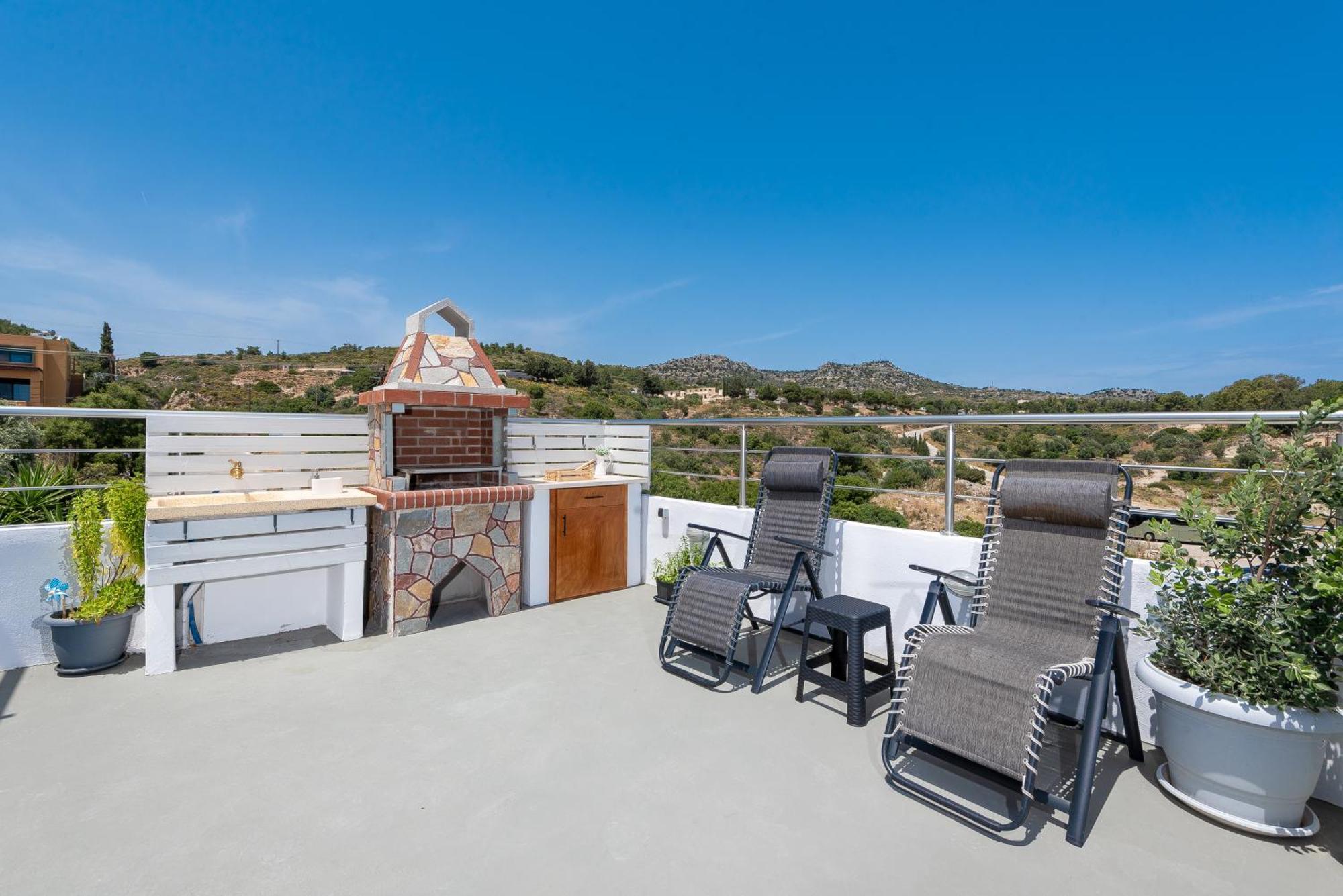 Afandou Panorama Apartment ภายนอก รูปภาพ