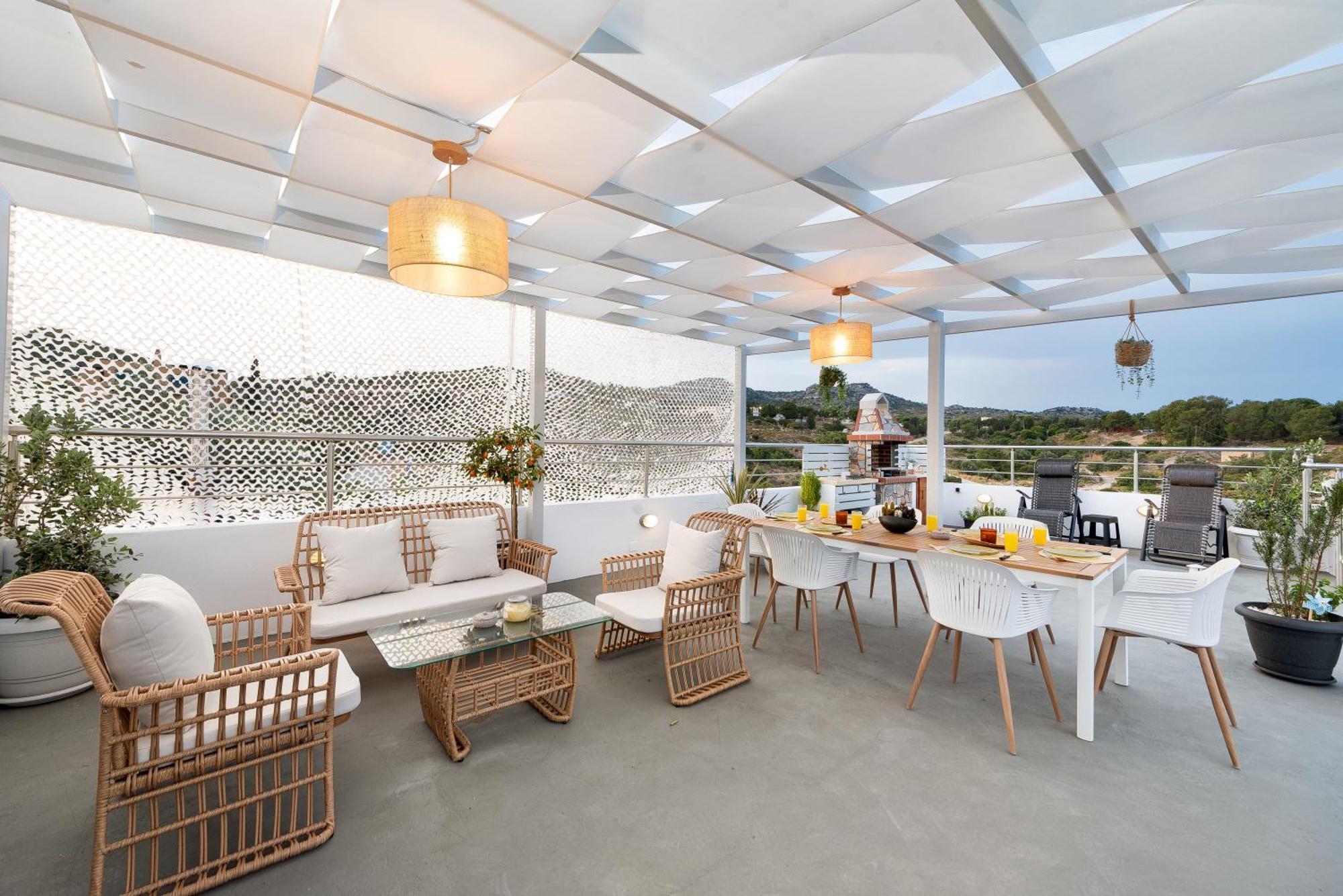 Afandou Panorama Apartment ภายนอก รูปภาพ