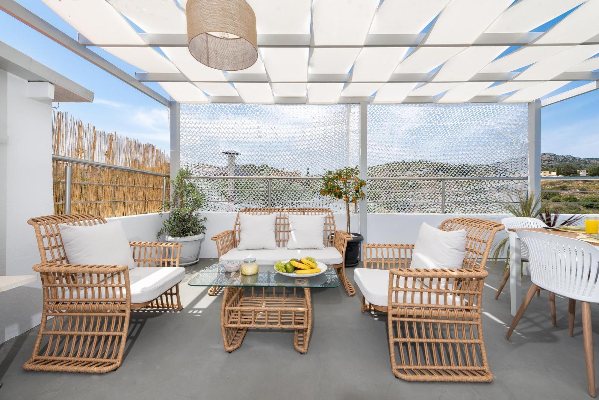 Afandou Panorama Apartment ภายนอก รูปภาพ