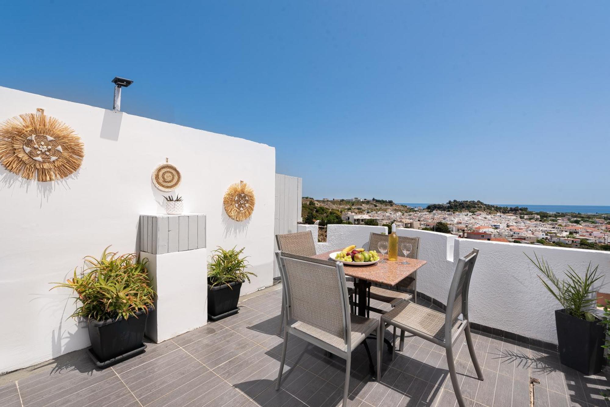 Afandou Panorama Apartment ภายนอก รูปภาพ